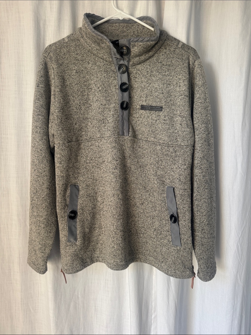 Simply Southern Super Soft Pullover Sweater with pockets